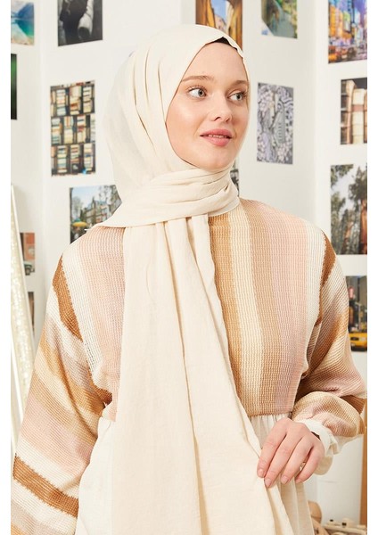 Ekru Maxi Cotton Şal fiyatları