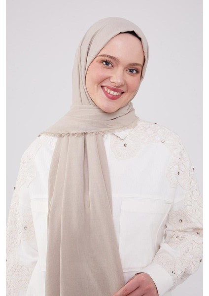 Bej Maxi Cotton Şal fiyatları