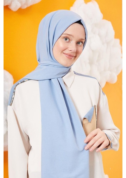 Buz Mavisi Pamuk Cazz Şal fiyatları