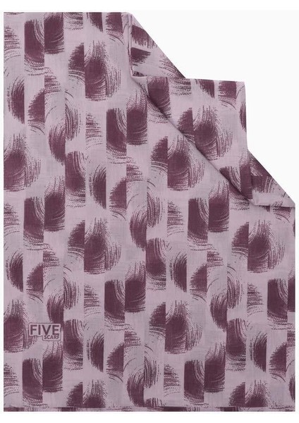 Mor Relax Sarmal Batik Şal