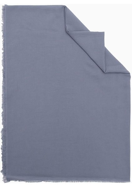 Kot Mavisi Maxi Cotton Şal