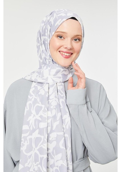 Ekru Yonca Desen Mono Şal fiyatları