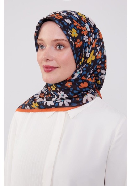 Taba Mine Çiçek Desen Cotton Eşarp modelleri