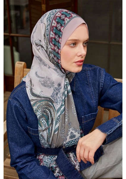 Luven Sara Ipek Şifon Şal D4