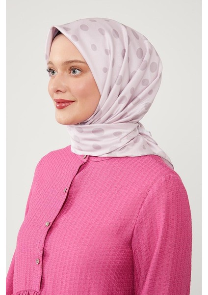 Nude Puantiye Desen Twill Digital Eşarp fırsatları