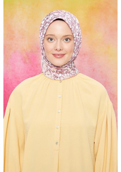 Pembe Batik Desen Twill Digital Eşarp fiyatları