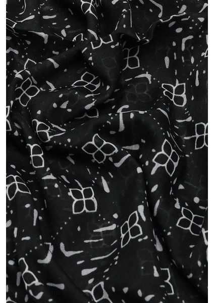 Siyah Relax Yaprak Şal fiyatları