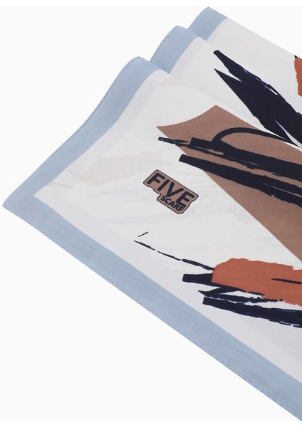 Bebe Mavisi Gölge Desen Krep Şal fiyatları