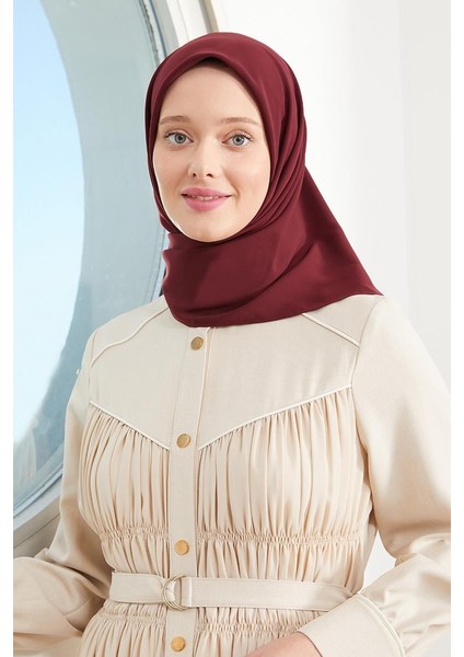 Bordo Medine İpeği Eşarp fiyatları