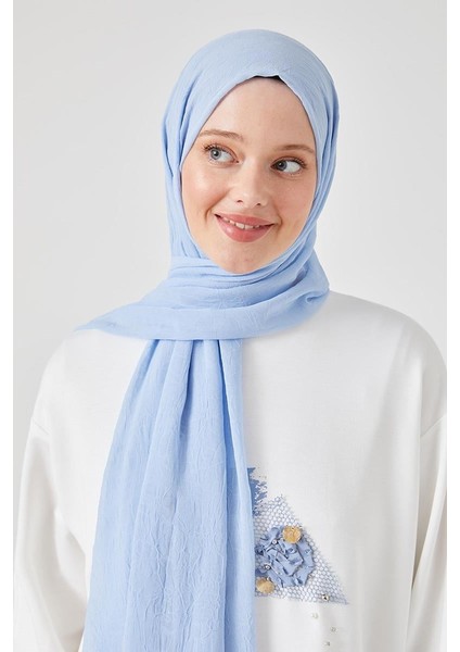 A.Mavi Frozen Şal