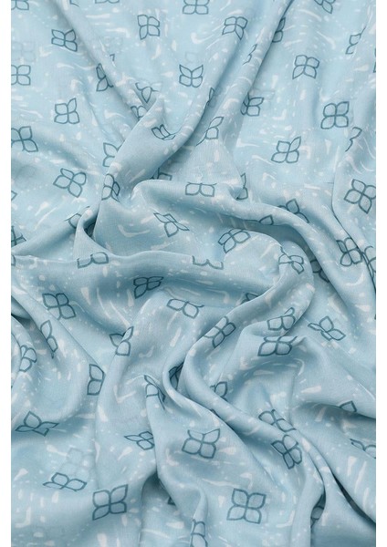 Turkuaz Relax Yaprak Şal fiyatları