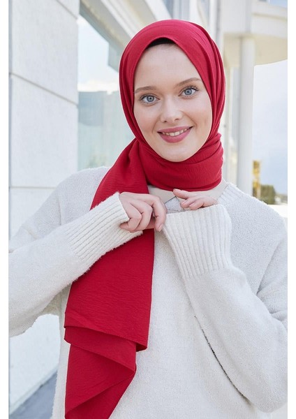 Kırmızı Pamuk Cazz Şal fiyatları