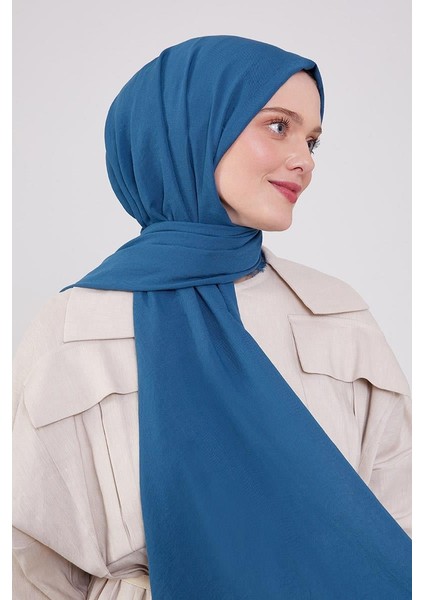 Petrol Mavisi Maxi Cotton Şal modelleri