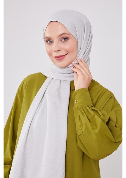 Gri Junset Şal modelleri