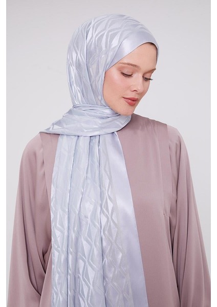 Bebe Mavisi Üçgen Desen Deluxe Devore Şal fırsatları