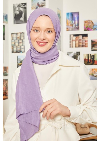 Eflatun Touch Pamuk Şal