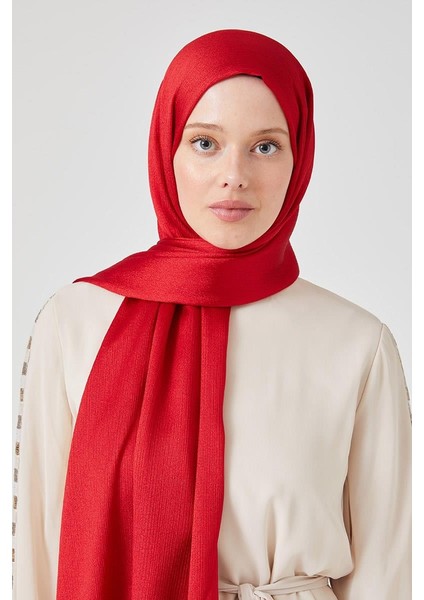 Kırmızı Crystal Şal modelleri