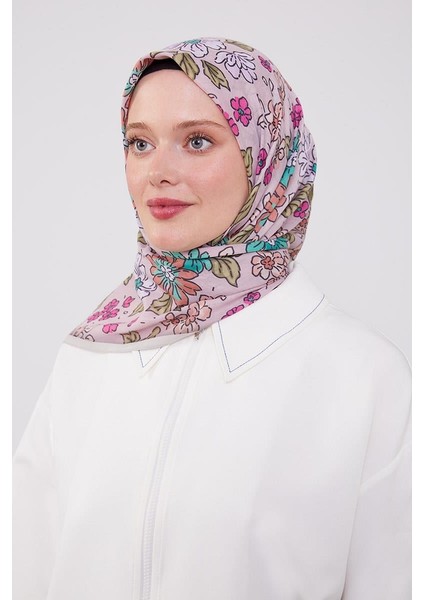 Açık Yeşil Papatya Cotton Eşarp modelleri