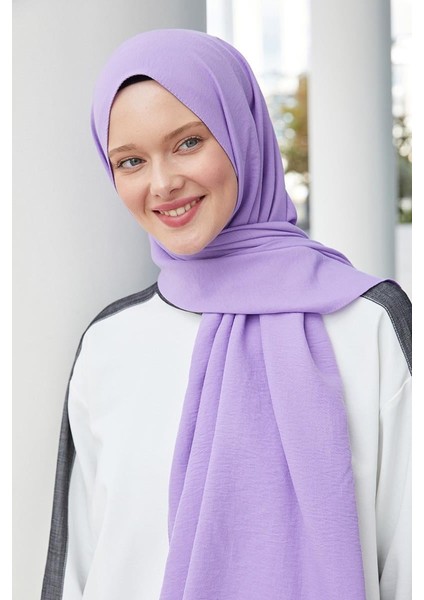 Lavanta Pamuk Cazz Şal