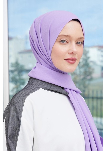 Lavanta Pamuk Cazz Şal modelleri