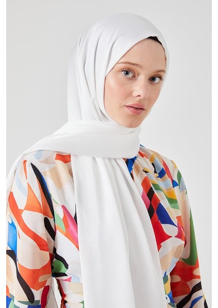 Kırık Beyaz Crystal Şal fırsatları