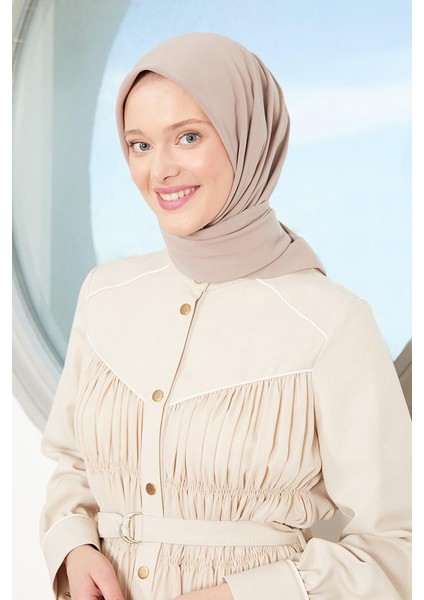 Sütlü Kahve Medine Ipeği Eşarp