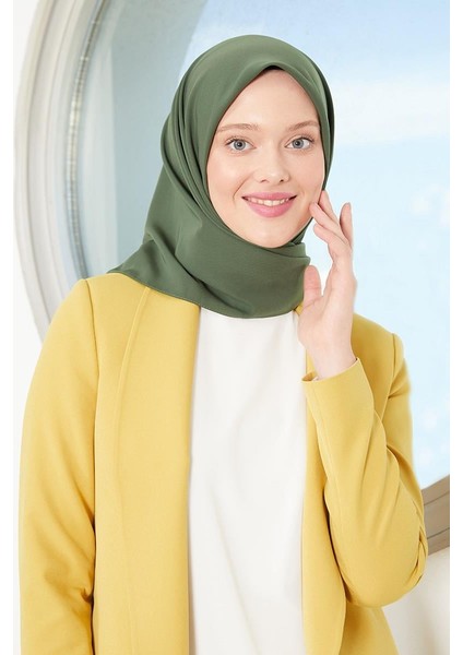 Haki Medine Ipeği Eşarp