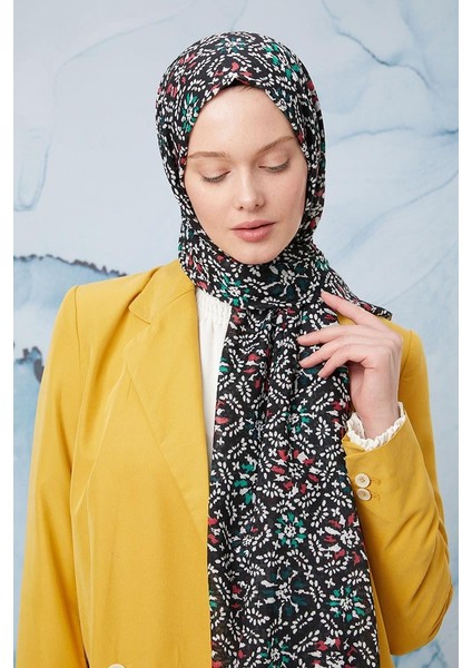 Fuşya Tomurcuk Desen Cotton Şal fiyatları