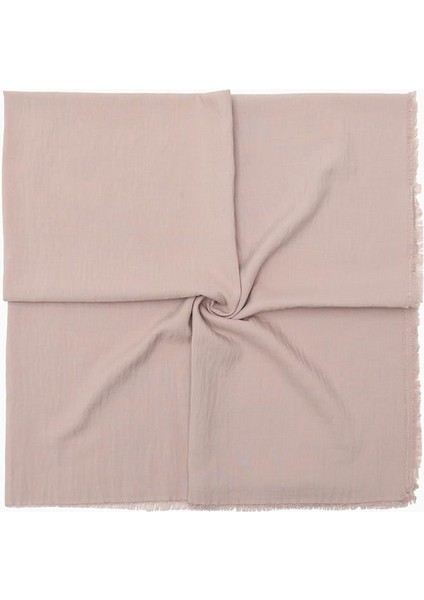 Toz Pembe Maxi Cotton Eşarp