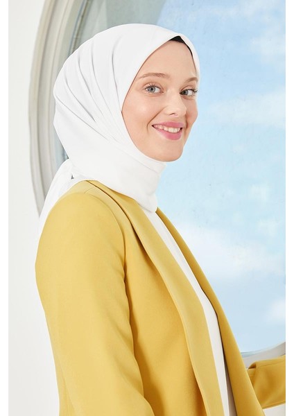 Beyaz Medine Ipeği Eşarp fırsatları