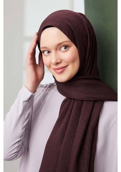 Patlıcan Moru Pırıltı Şal fırsatları