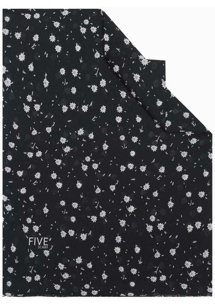 Siyah Relax Garden Şal