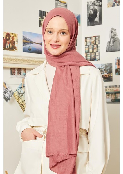 Gül Kurusu Touch Pamuk Şal