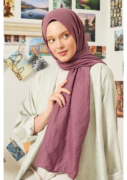 Koyu Eflatun Touch Pamuk Şal fiyatları