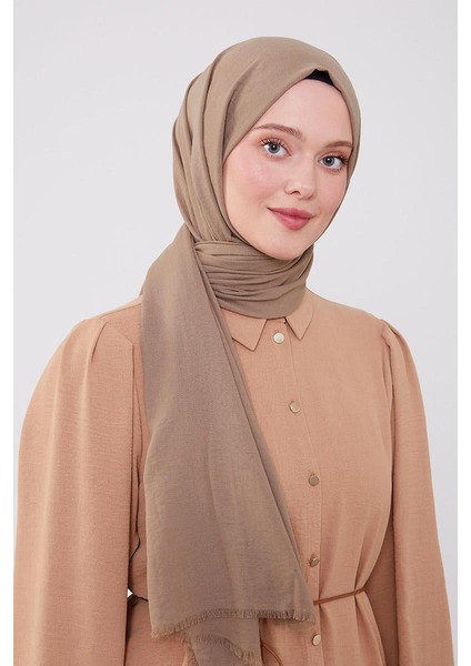 Zeytin Yeşili Maxi Cotton Şal