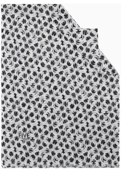 Kırık Beyaz Relax Fırça Puantiye Şal modelleri