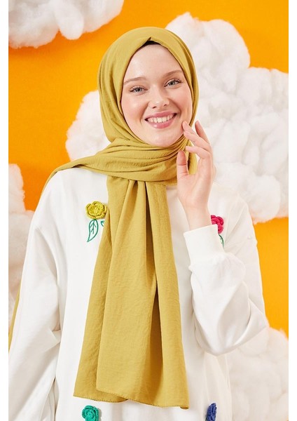 Lime Pamuk Cazz Şal