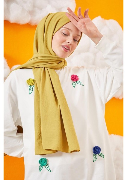 Lime Pamuk Cazz Şal fiyatları