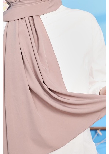 Açık Vizon Magic Şal modelleri