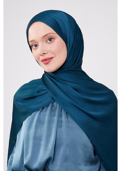 Koyu Zümrüt Yeşili Brillant Abiye Şal modelleri