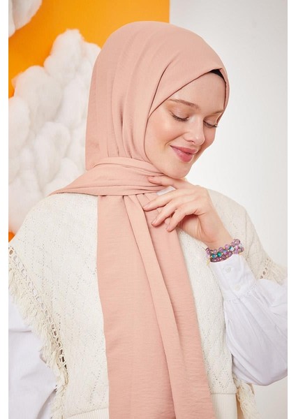 Yavruağzı Pamuk Cazz Şal