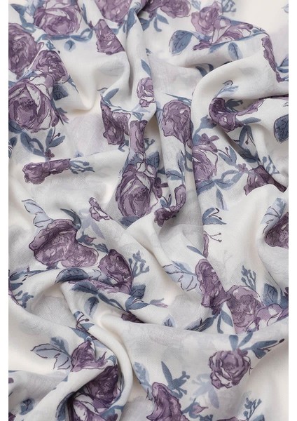 Menekşe Relax Büyük Çiçekli Şal fiyatları