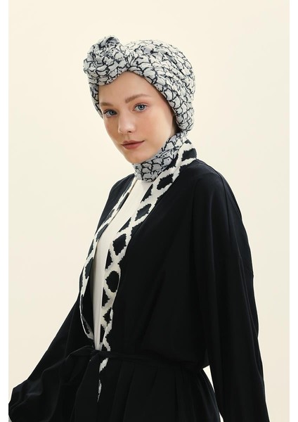 Siyah Morocco Comfort Line Şal