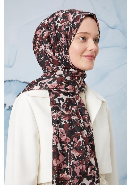 Pudra Suluboya Çiçek Desen Cotton Şal fiyatları