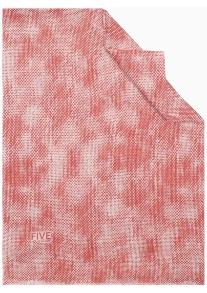 Kırmızı Relax Bulut Batik Şal