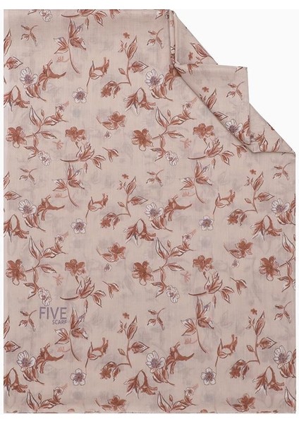 Sütlü Kahve Relax Sardunya Şal