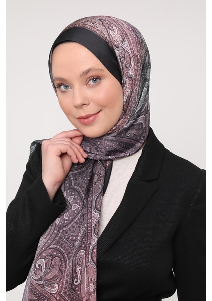 Sütlü Kahve Gölgeli Desen Brand Şal modelleri