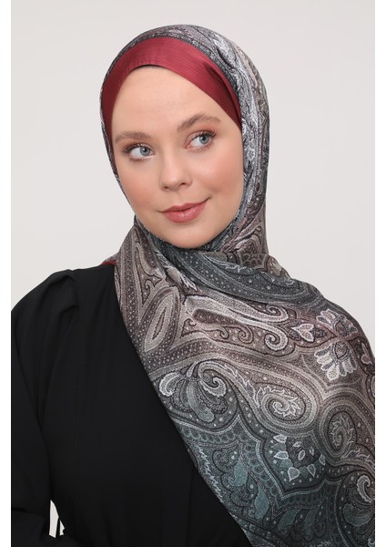 Kırmızı Gölgeli Desen Brand Şal fiyatları