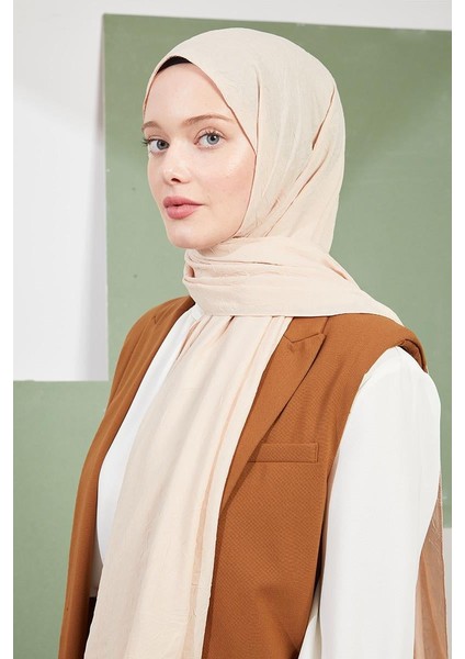 Krem Kraş Krep Şal fiyatları