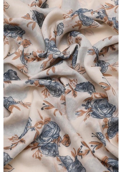 Açık Pembe Relax Büyük Çiçekli Şal fiyatları